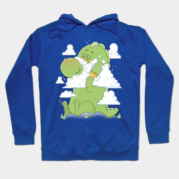 Monster Shave Hoodie by Queenmob